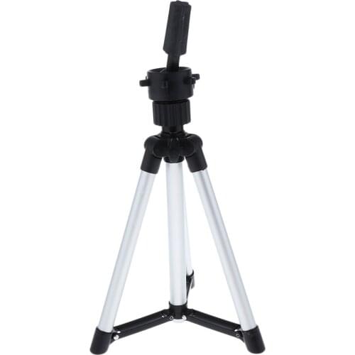 Aluminum Mannequin Tripod Display Stand Makeup Training Holder for Cosmetology Hairdressing