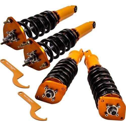 Coilovers kits For NISSAN 370Z Z34 G37 2008 2009 - 2016 Lowering Kit Adj Height Struts Suspension Shock Absorber