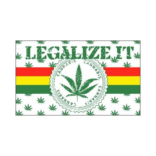 90x150 cm 420 somewhere legalize it weed Flag For Bar Party Music Festival Tattoo Shop