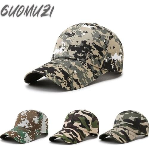 2021 Outdoor Sport Snap Caps Airsoft Fishing Snapback Hat Camouflage Mesh Tactical Military Army Camo Hunting Hat Men Adult Cap