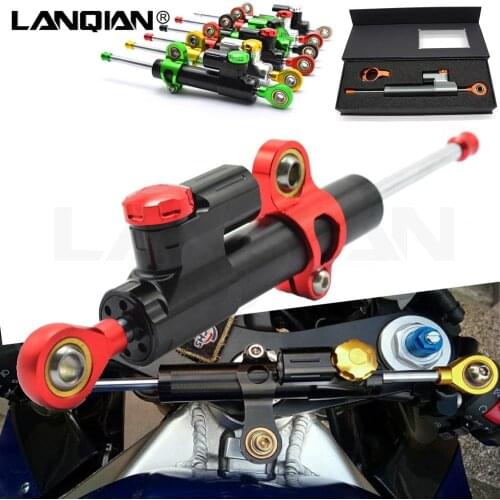 Motorcycle Damper Steering Stabilizer Moto Linear Safety Control For Ducati MONSTER M600 M620 M750/M750IE M900 ST2 ST4/S/ABS