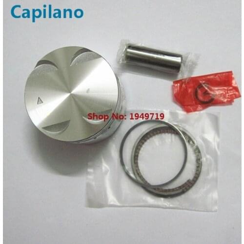 Motorcycle GN250 piston kit with piston ring piston pin and piston pin lock for Suzuki 250cc GN 250 72mm bore