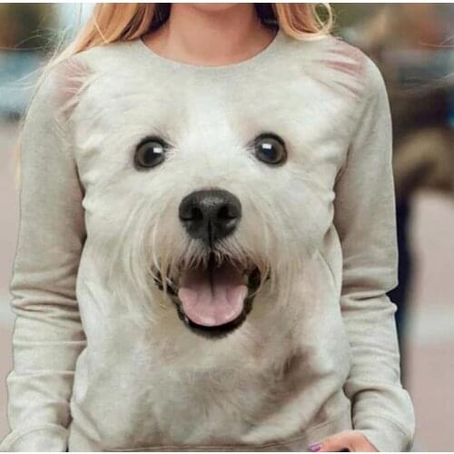 2021 New Spring Autumn Womens Hoodie Sweatshirt Cat Graphic 3D Print Daily 3D Print Basic Casual Hoodies Sweatshirts Brown