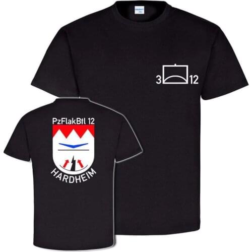 2019 New Arrival Mens Fashion Casual T Shirt 12 Hardheim Flakpanzer Gepard BW Tactical Sign Tee Shirt make Your Own Shirt