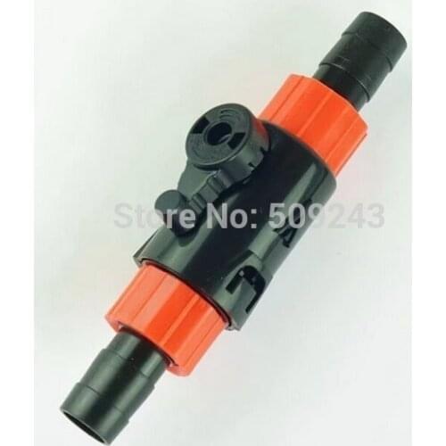 New 2pc/lot Water pipe switch valve aquarium fish tank accessories Diameter 12mm