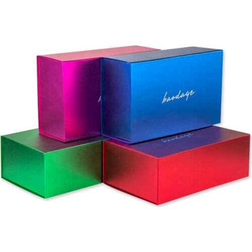 Wholesale custom luxury small shoe packaging boxes with logo