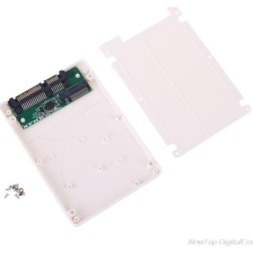 M.2 NGFF Sata3 SSD to 2.5 Inch SATA Adapter Card Hard Disk Case Enclosure Box Drive Converter D25 20 Dropshipping