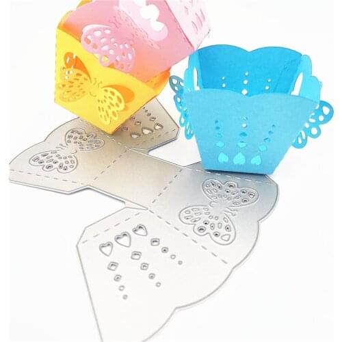 Cutting dies Butterfly box crafts paper die-cutting /DIY embossing, Easter and New Year