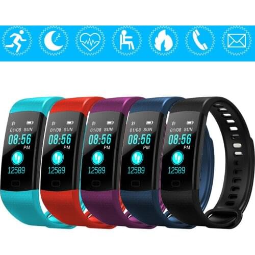 Y5 Smart Watch Blood Pressure Heart Rate Monitor Sports Fitness Tracker Bracelet