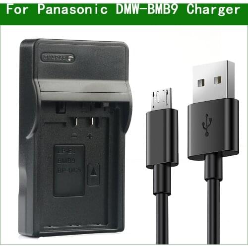 LANFULANG Battery Charger DMW-BMB9 DMW-BMB9E DMW BMB9 for Panasonic Lumix DMC-FZ150 DMC-FZ40 DMC-FZ45 DMC-FZ47 DMC-FZ48