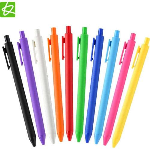 10pcs Original Kaco Pen 0.5mm Gel Pen Signing Pen Core Durable Signing Pen Refill Smooth Writing Smart Home