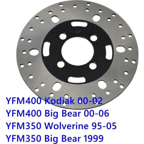180mm Motorcycle Left Right Front brake disc for Yamaha YFM400 2000-2006 YFM350 1995-2005 CW50 1991-1999 MBK CW50RS 1995-1999