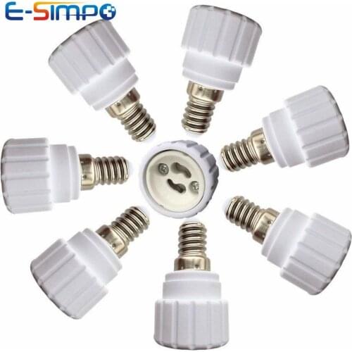 E14 to Gu10, Gu10 Lamp Holder to E14 Lamp Base converter, lamp holder converter,Ceramic material, high quality, CE Rohs