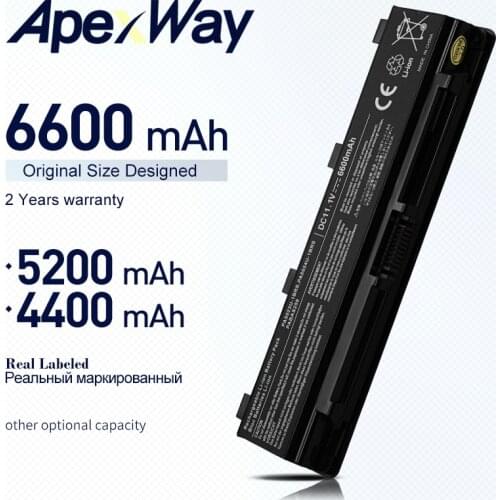 Laptop battery PA5024U-1BRS for Toshiba Satellite L850 L855 L870 L870D L875 L875D L70 L800 C50 C840 C845 C855 11.1V 6600mAh