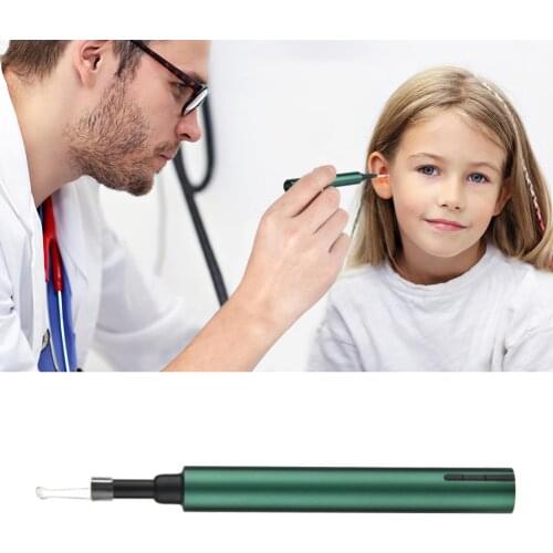 Wireless WiFi Ear Pick Otoscope Luminous Ear Picking Inspection Artifact Wireless WIFI Visual for Personal Health Care