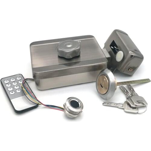 Battery-powered Fingerprint lock , wiring-free, spiritual lock, dormitory rental house access control electric lock