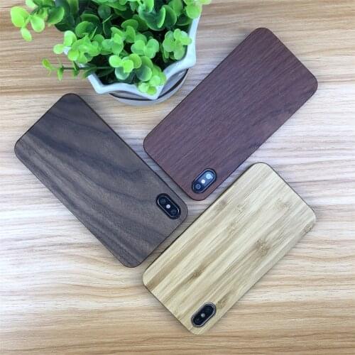 Wood Case For iPhone 12 11 Pro Max Eco Bamboo Cover For iPhone XS Max XR X 8 7 6S 6 Plus Luxury Wooden Silicone Edge Case