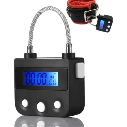 Sexy Timing Lock Adult Game Bondage Time Lock Bdsm Bondage Restraints Chastity Lock Adult Game Sex Toys for Couples Sex Shop