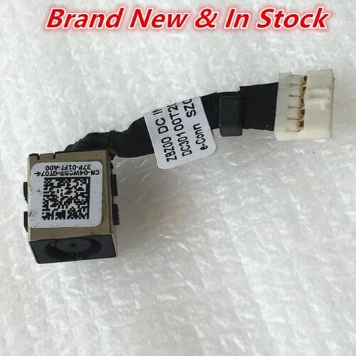 New Laptop DC Power Jack Cable Socket Connector Port Charging Cable For DELL Latitude E7240 E7250 WAZ50 12-7000 E7240 E7250 P22S