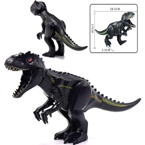 Dinosaur World Brutal Raptor Building Blocks Jurrassic World 2 Dinosaur Figures Bricks Toys For Children Compatible