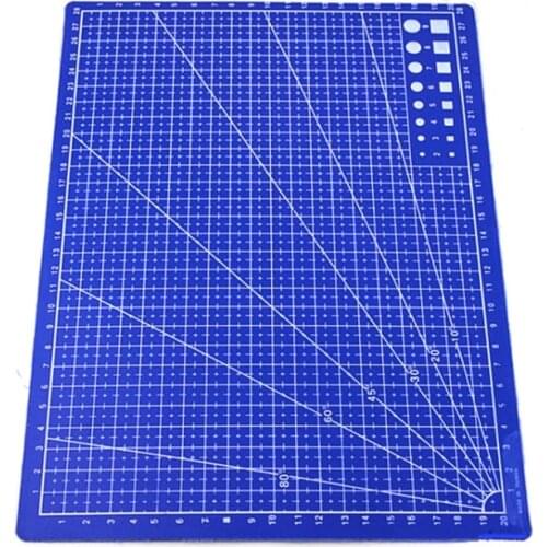 A4 Grid Lines Cutting Mat Craft Card Leather Paper Fabric Board Carved Cutting Plate Pads Sewing Accessory 30*22cm