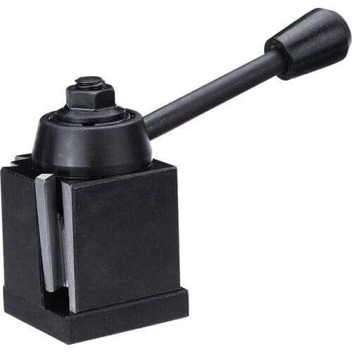 AXA Size DMC-250-111 Wedge Type Tool Post 12 Inch Swing CNC Quick Change Lathe Tools Post Holder