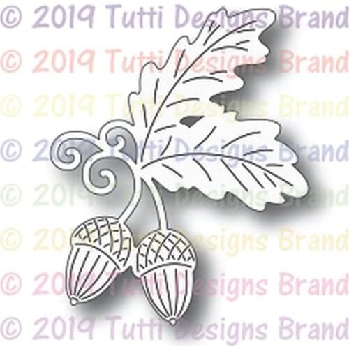 Oak Sprig 2021 Metal Cutting Dies for DIY Scrapbooking and Card Making Decor Embossing Craft No Stamp