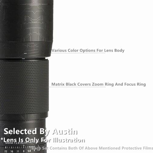 Lens Decal Skin For Sigma 105mm 2.8 DG DN Protector Wrap Anti-scratch Sticker Cover Case