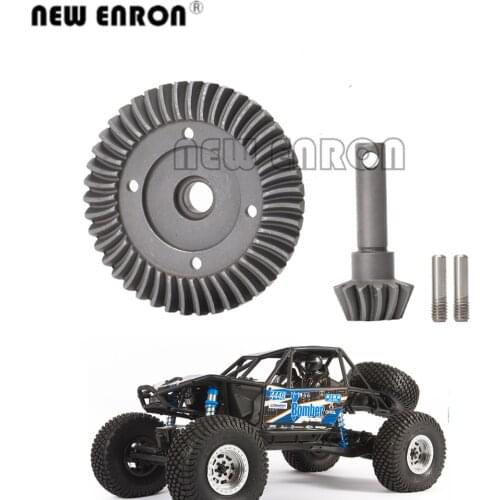 NEW ENRON 43T&13T Steel Gear Heavy Duty Bevel Helical Pinion Gear Set AX30392 For All 1/10 Axial Racing Trucks SCX10 Yeti Wraith