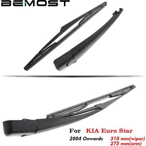 BEMOST Auto Car Rear Windshield Windscreen Wiper Blade Arm Soft Natural Rubber For Kia Euro Star Hatchback From 2004 To 2018