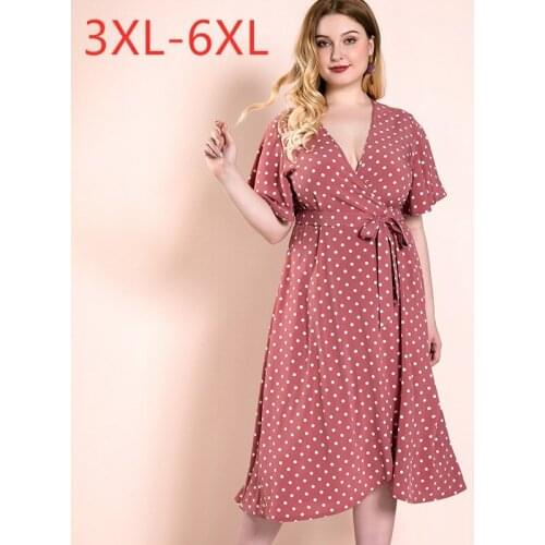 SHILI RIVER Summer Polka Dot Dresses