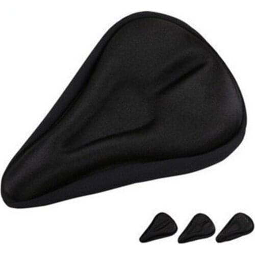 Universal 3D Silicone Gel Pad Soft Thick Bike Bicycle Saddle Cover Cycling Cycle Seat Cushion Bike Riding Seat Sitting Protecter