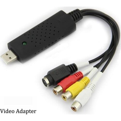 USB2.0 VHS To DVD Converter Convert Analog Video To Digital Format Audio Video DVD VHS Record Capture Card quality PC Adapter