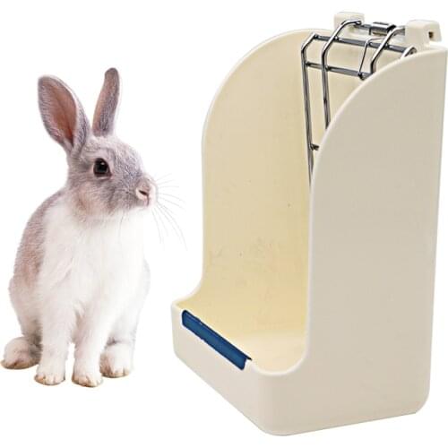 1 Pc Pet Feeder Storage Bowl Hay Feeder Less Wasted Pet Feeding Rack Feeding Bowl for Hamster Rabbit Small Animal Supplies