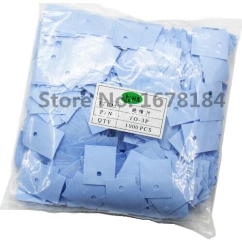 1000 PCS Large TO-3P TO-247 Silicone Sheet Insulation Pads Silicone Insulation Film
