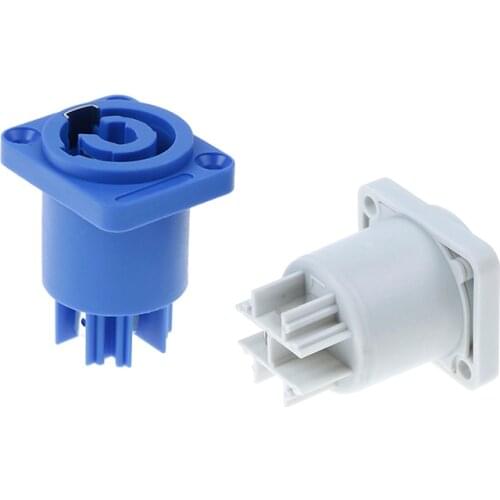 20A/250V NAC3FCA 3 Pin Female Panel PowerCon Socket Audio Connector Socket