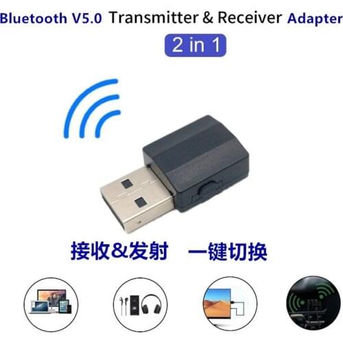 Wireless Bluetooth Receiver Transmitter Adapter 3.5mm Jack For Car Music Audio Aux A2dp For Headphone Reciever Handsfree