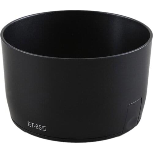 Camera Lens Hood ET-65 III Bayonet Mount For Canon EF 100mm f/2 for EF 135mm f/2.8 for EF 85mm f/1.8 Camera Lens
