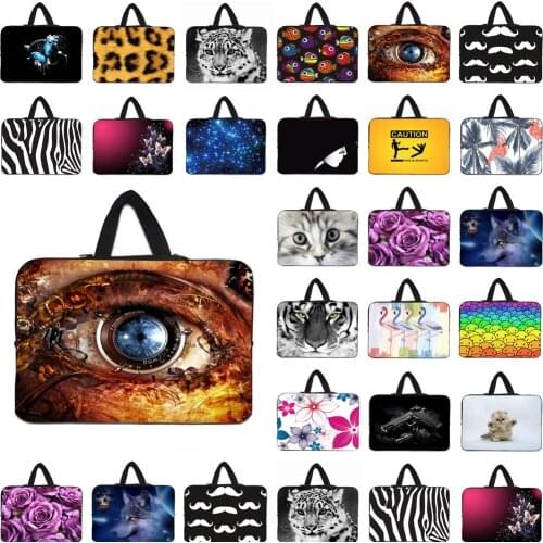Computer Laptop Sleeve Tablet Carry Bag Notebook Case For 10.1 12 13.3 14" 15.4 15.6 17 inch Computer For Asus Acer Lenovo Apple