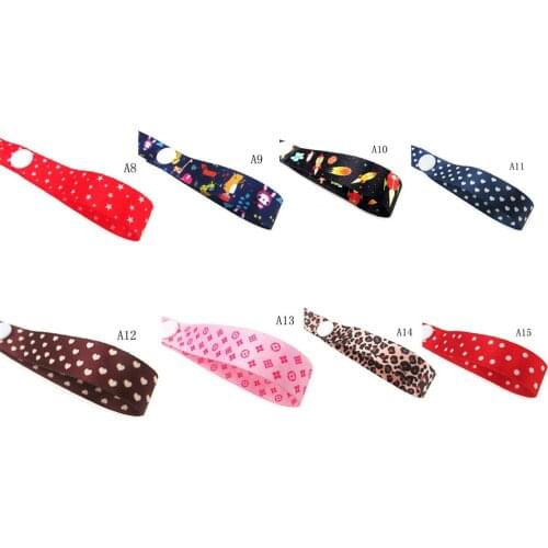 Baby Pacifier Chain Anti-Drop Strap Stud-Snap Rope Baby Safety Seat Cart Anti-Dirty Rope Holder Stroller Accessories