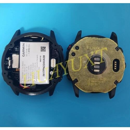 For Garmin Fenix 6x pro GPS watch Back Cover Case with rechargeable Li-ion Battery replacement part