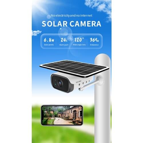Solar Battery Power Wifi IP Camera Wireless Outdoor Waterproof 1080P Motion Detection APP Control Surveillance Hunting IP Camera