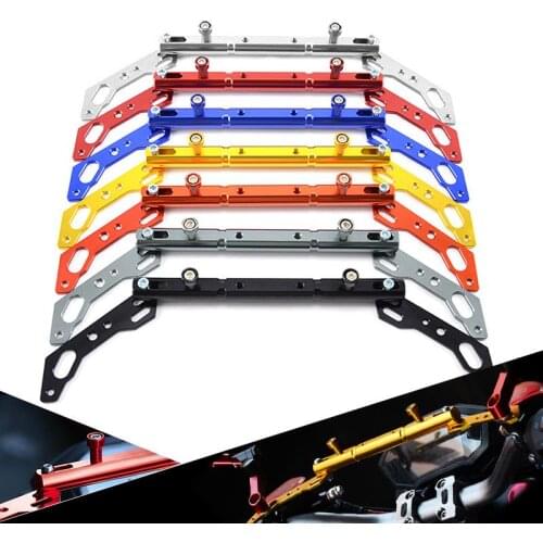Motorcycle Strengthen CNC Multifunctional Cross Bar Adjustable Handlebar Balance Lever GPS Phone Holder for YAMAHA XMAX 250 300