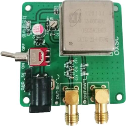New 10MHz / 13MHz OCXO Constant Temperature Crystal Oscillator Frequency Reference Clock Calibrator