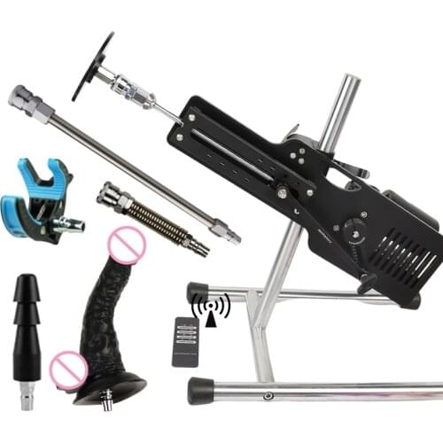 Genuine Fredorch F11 Sex Machine Solid Optical Axis 360-degree Full-angle Use Frequency Conversion Remote Control with Big Dildo