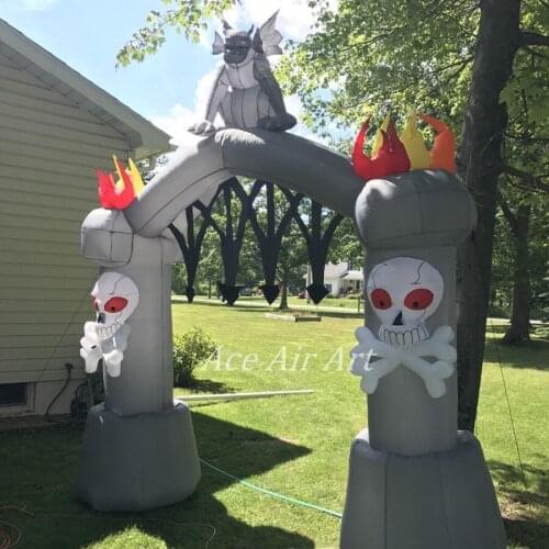 Durable oxford fabric made Inflatable Halloween arch Balloon