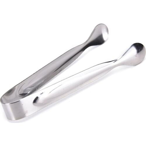 New Stainless Steel Sugar Clamp Tongs Ice Coffee Bar Buffet Kitchen Clip