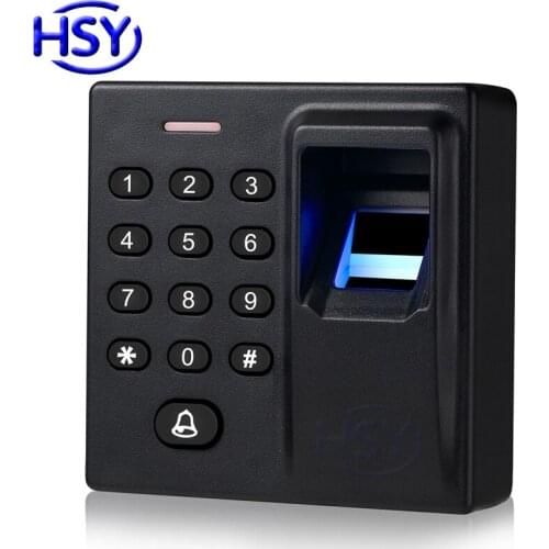 HSY Fingerprint Access Control RFID Keypad Standalone Proximity EM ID Card Entry Lock Door Controller System