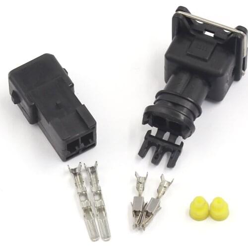 UXCELL Waterproof Electrical Car Truck Wire Connector Plug 2 Way Terminals 3.5Mm