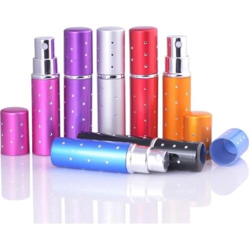 1000pcs 10ml Mini Aluminum Perfume Bottle 10CC Fashion Portable Atomizer Spray Bottles Parfum Container new